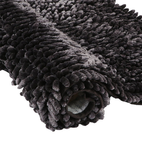 Glaze Grey Bathmat (Pack of 2)